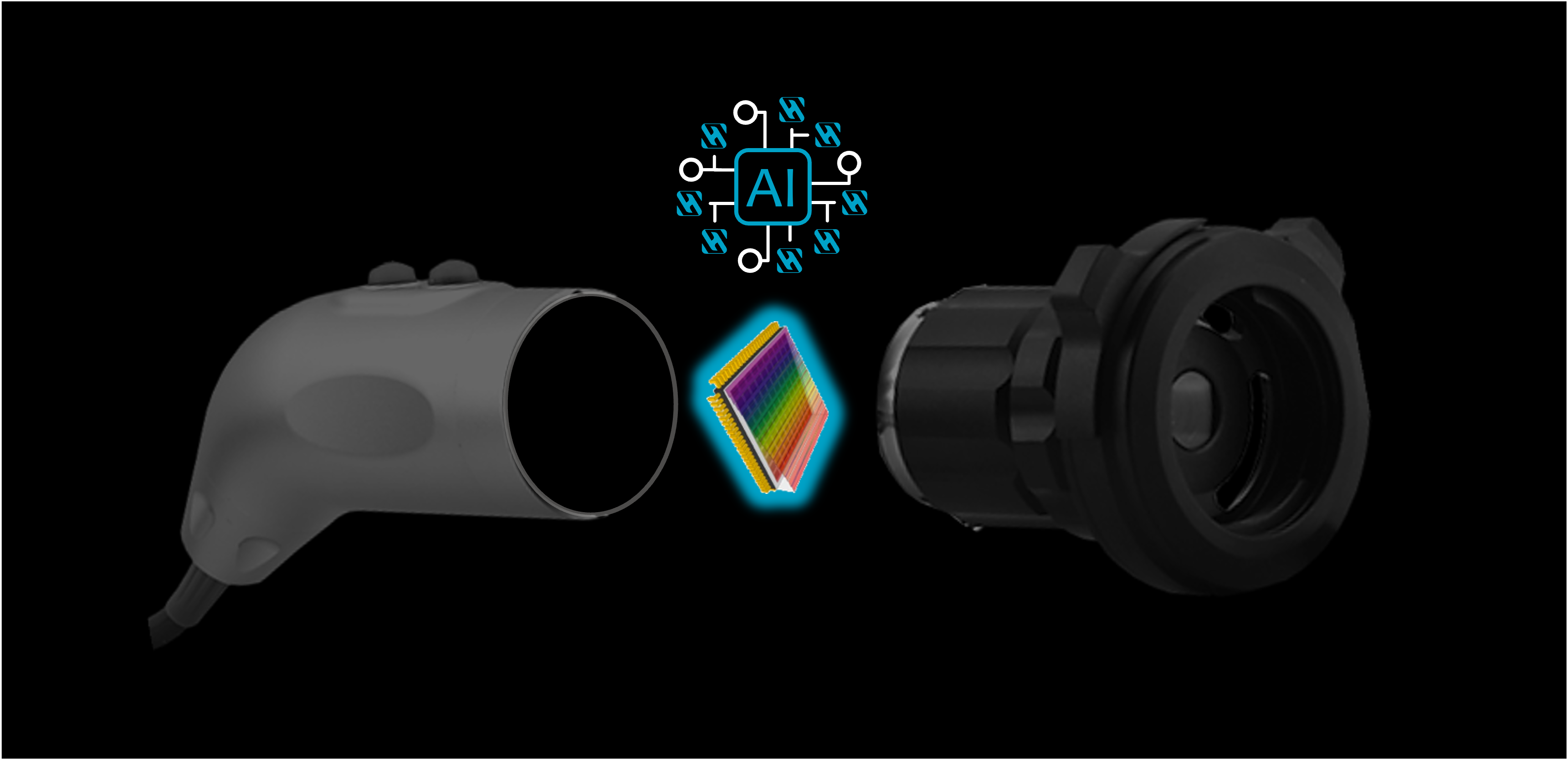 AI-powered on-chip HSI